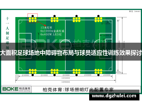 大面积足球场地中障碍物布局与球员适应性训练效果探讨